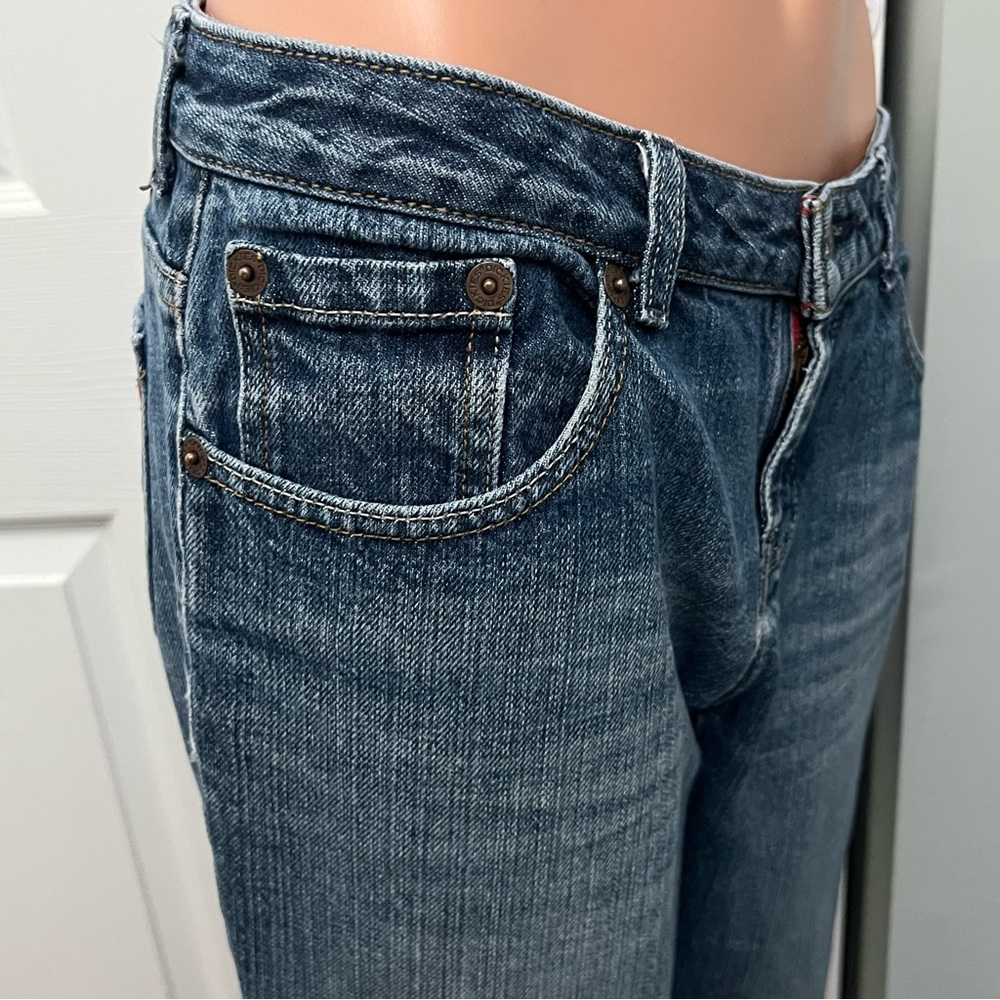 Dickies Relaxed Fit Bootcut Medium Wash Jeans Size 8 Regular - Picture 10 of 16
